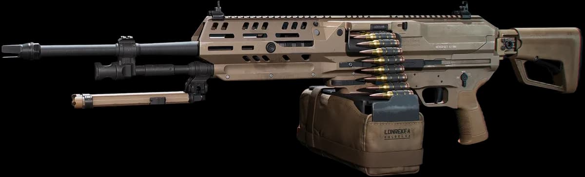 M250通用机枪 三角洲行动游戏内武器外观