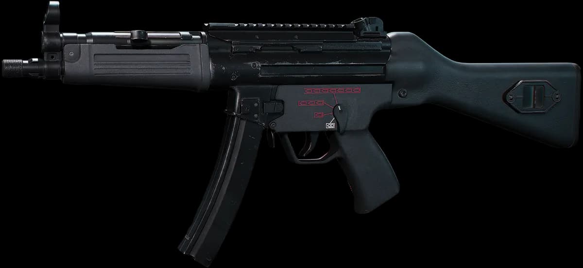 MP5冲锋枪 三角洲行动游戏内武器外观