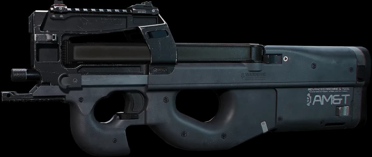 P90冲锋枪 三角洲行动游戏内武器外观